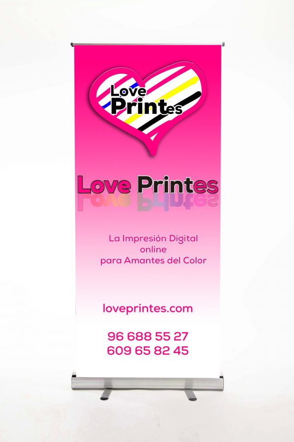 roll up clasico enrollable display